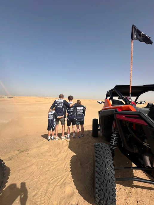 Image Of Customers On Desert Buggy Tour